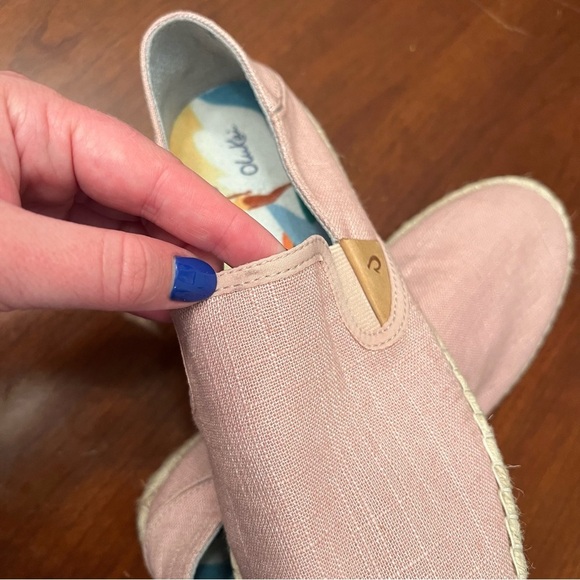 OluKai Kaula Pa'a Kapa Women's Espadrilles Slip On Size 8.5 US  38.5 EUR - Picture 6 of 7